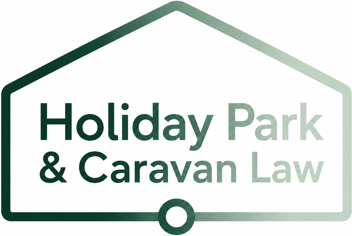 Holiday Park and Caravan Law